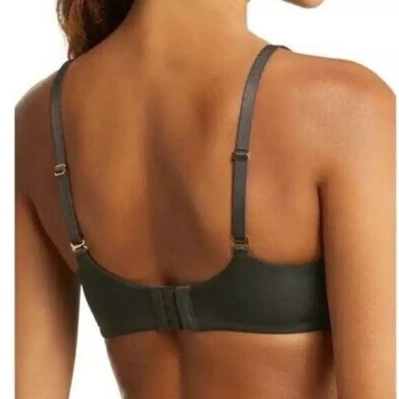 NWOT Natori 741258 Avail Convertible Underwire Contour Bra in Dark Grey – 32DD - Picture 2 of 8